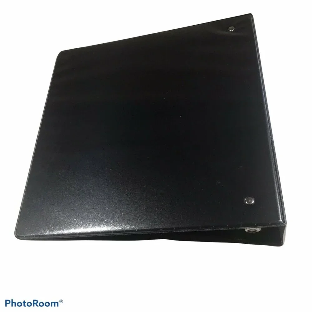 Pen And Gear Durable View Three Ring 2” Black Binder 520 Sheet Capacity New
